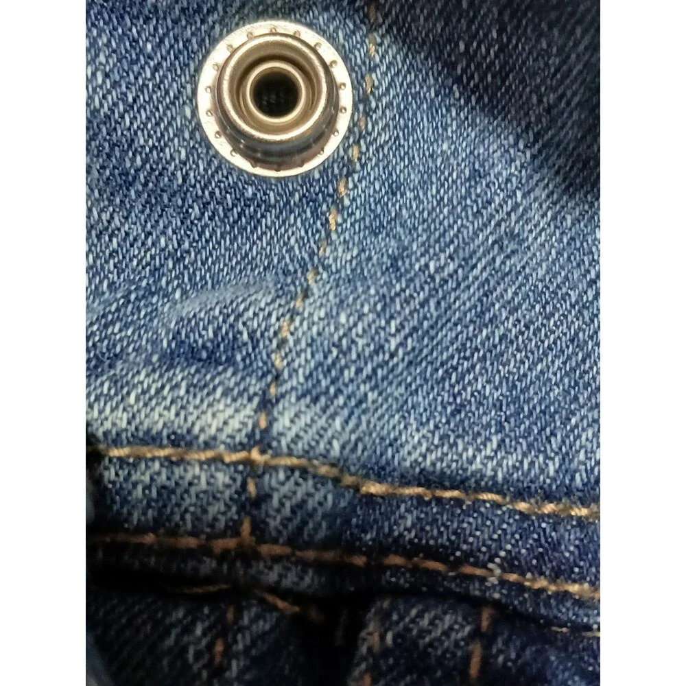 Jordache Light Wash Jean Jacket  with Pockets Snap Buttons  4T